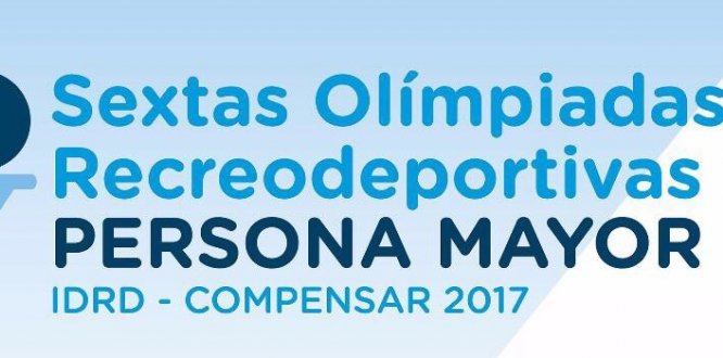 Sextas Olimpiadas Recreodeportivas para la Persona Mayor