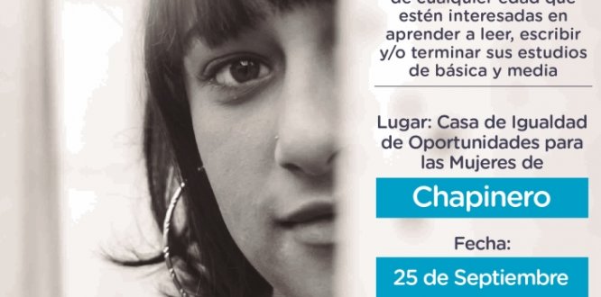 #Abiertas Inscripciones en las Casas de Igualdad de Oportunidades para seguir estudiando