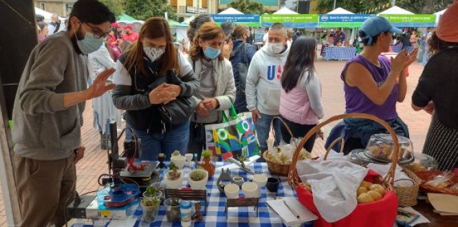 Mercado Campesino en Chapinero