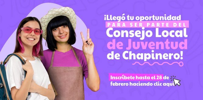 Se parte del Consejo Local de Juventud de Chapinero