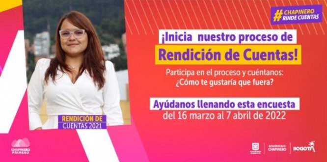 ¿Quieres hacer parte de nuestra Rendición de Cuentas?