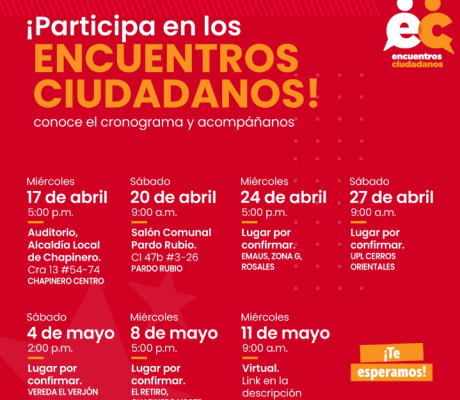 ENCUENTROS CIUDADANOS