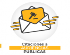 Citaciones Audiencias Públicas Chapinero