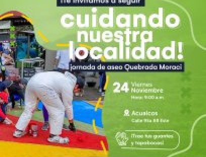 Jornada de limpieza Quebrada Morací