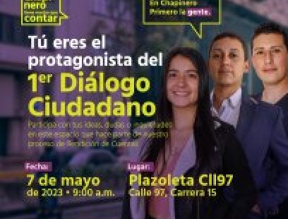 1er Diálogo Ciudadano del proceso de Rendición de cuentas 2023