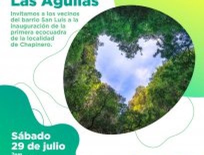 Inauguración Ecocuadra Las Águilas