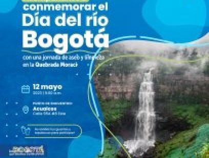 Jornada de limpieza y aseo de la Quebrada Morací en conmemoración al Día del Río Bogotá
