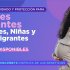 Acciones de cuidado y protección para mujeres gestantes, lactantes, niñas y niños migrantes