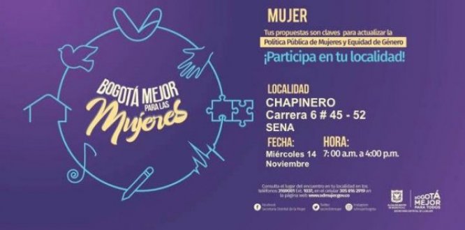 La participación de las mujeres del territorio es muy significativa
