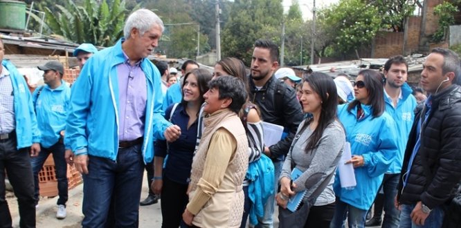 Alcalde Peñalosa anunció legalización del barrio Bosque Calderón Tejada en 2018