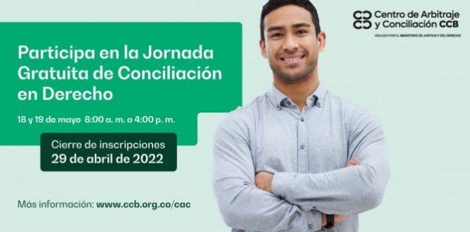 Jornada Virtual Gratuita de Conciliación en Derecho para estratos 1 y 2