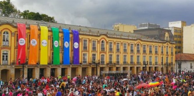 Bogotá marchó a favor del respeto y la igualdad