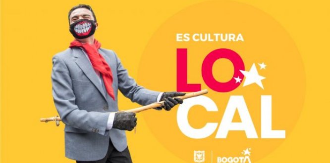 Pieza gráfica informativa Talleres Liebre Lunar presenta su programa de BECAS Bogotá Es Cultura Local