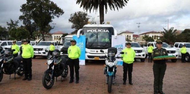 Apoyo a seguridad de Bogotá