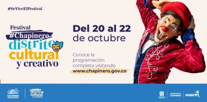 En Chapinero se vive el Festival Distrito Cultural y Creativo
