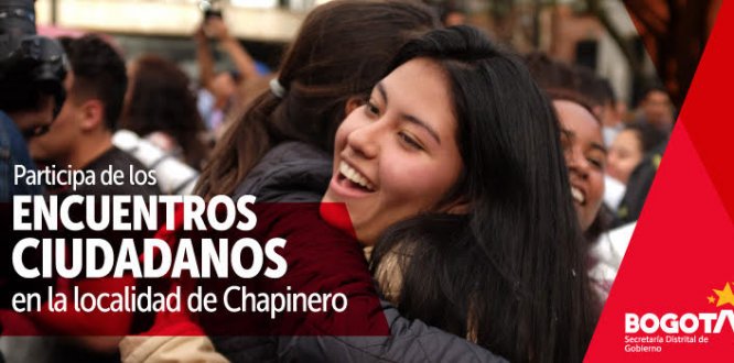Imagen promocional de Encuentros ciudadanos