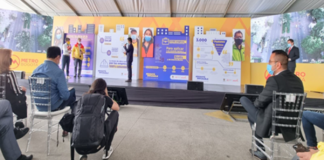 Hoy comienzan las obras del metro en la calle 72 con avenida Caracas Hoy comienzan las obras del metro en la calle 72 con avenida Caracas