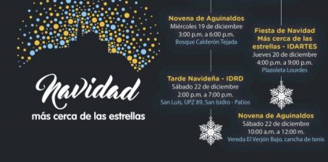 Comienza Navidad más cerca de las estrellas en #Chapinero