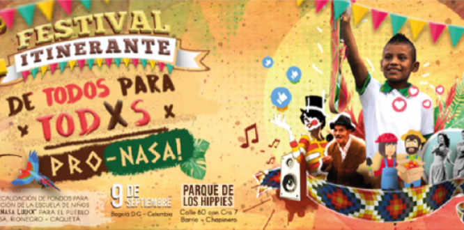 ¡Ven al Festival de Todo para Todos y ayúdanos a Bioconstruir la #CasaDelSaberNasa!