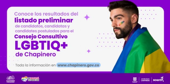 Listado premiliar de personas inscritas al Consejo Local LGBTIQ+