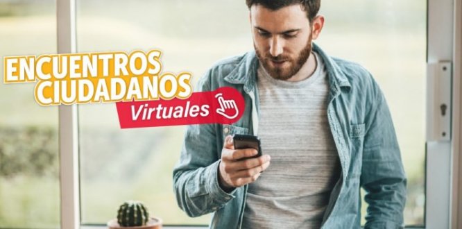 Invitación para inscripciones Encuentros ciudadanos virtuales