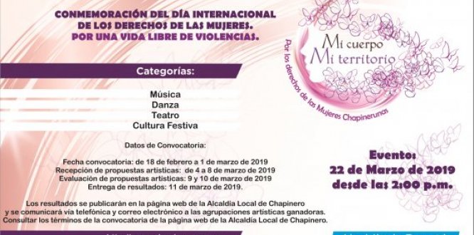 Convocatoria de Agrupaciones Artísticas