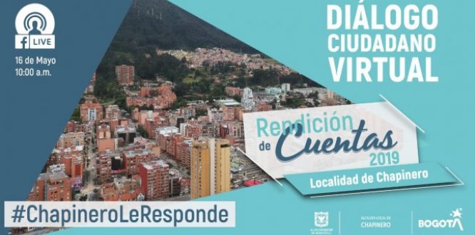 Participe este próximo sábado 16 de mayo en Diálogo Ciudadano de Chapinero Participe este próximo sábado 16 de mayo en Diálogo Ciudadano de Chapinero