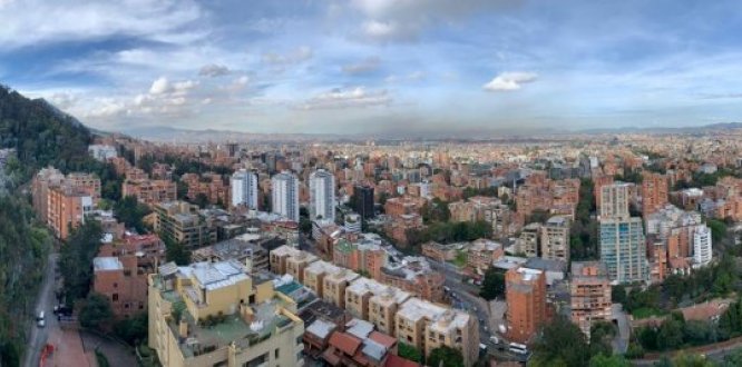 Foto panorámica de Chapinero