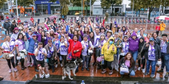 Chapinero se movió por los derechos de las mujeres