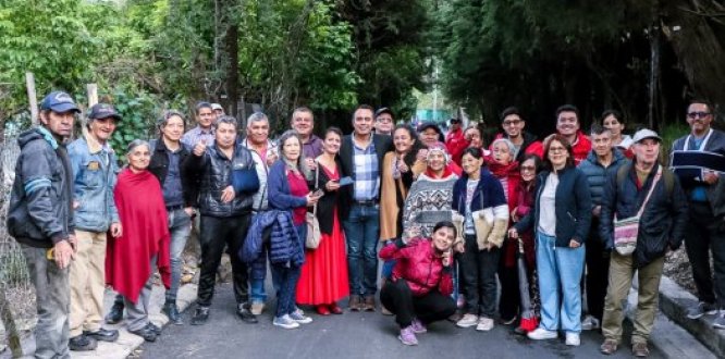 La Alcaldía Local de Chapinero entregó la rehabilitación de la vía Pomona en la UPZ 89 La Alcaldía Local de Chapinero entregó la rehabilitación de la vía Pomona en la UPZ 89