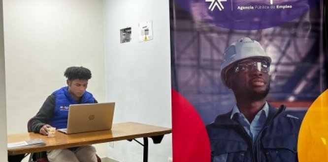 Punto de atención del SENA en la Alcaldía de Chapinero