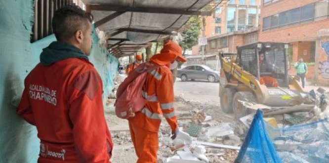 Operativo de recuperación de espacio público 
