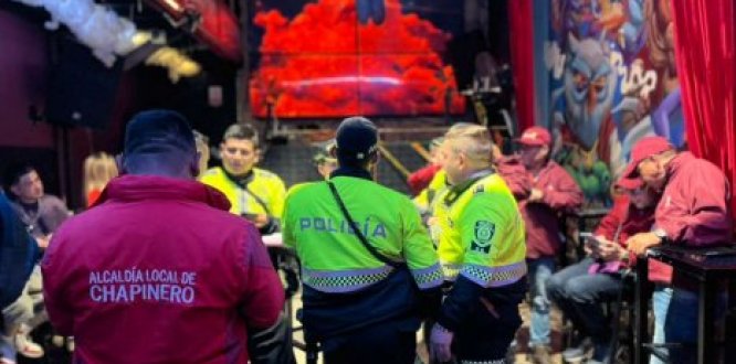 Foto de operativo en Parque Hippies