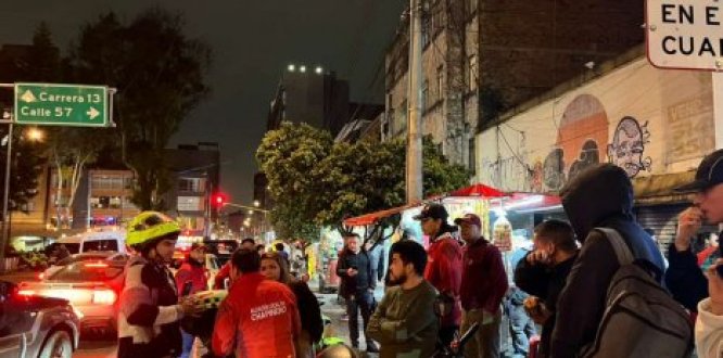 Foto de operativo en Parque Hippies