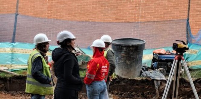 Foto de obra en Quinta Camacho