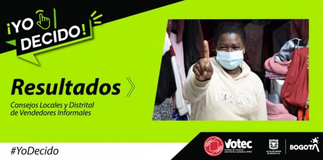 Resultados Consejo local de Vendedores y Vendedoras informales 2021