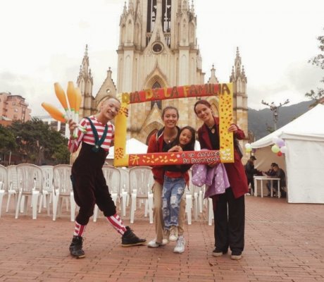 Foto de día de la familia