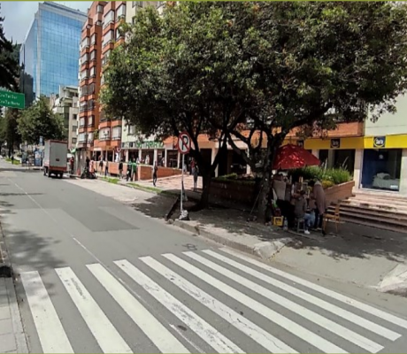 Inicio de obra en el costado sur  de la calle 100 entre carreras 7 y 11