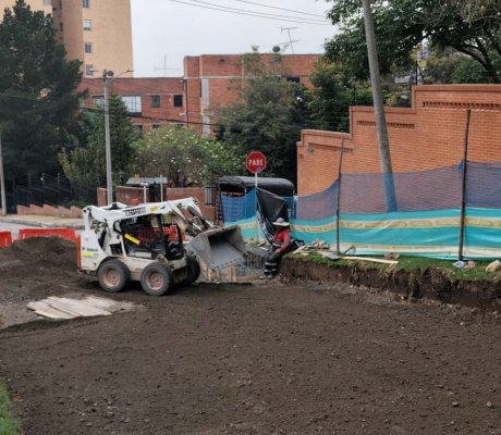 Foto de obra en el sector Quinta Camacho