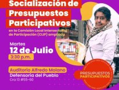 Comisión Local Intersectorial de Participación CLIP Ampliada