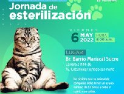 Jornada de esterilización en Mariscal Sucre