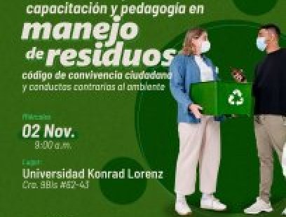 Capacitación en residuos sólidos y conductas contrarias al ambiente