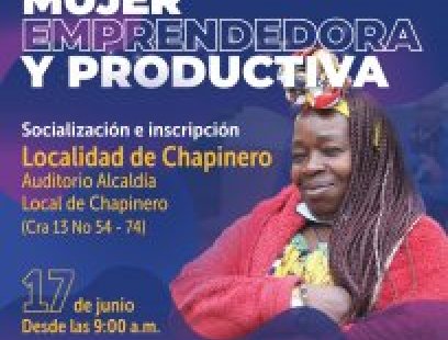 Mujer emprendedora y productiva