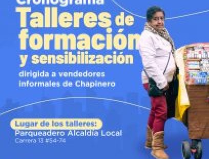 Talleres de formación y sensibilización para vendedores informales