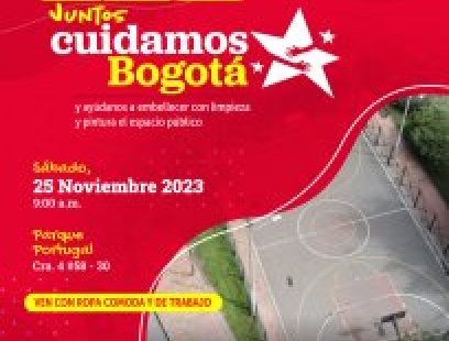 Juntos Cuidamos Bogotá en el Parque Portugal