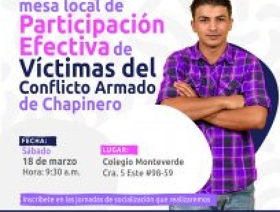 Mesa Local de Participación Efectiva de Víctimas del conflicto Armado de Chapinero