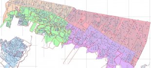 Mapa y UPZ de la localidad de Chapinero