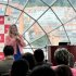 Foto Alcaldesa de Chapinero Alexandra Mejía Guzmán en evento Gratitud