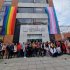 Alcaldía de Chapinero izó las banderas LGBTI y Trans