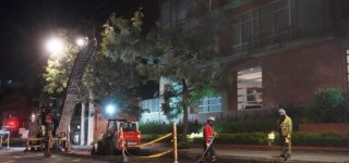 Foto de obras de movilidad en Chapinero